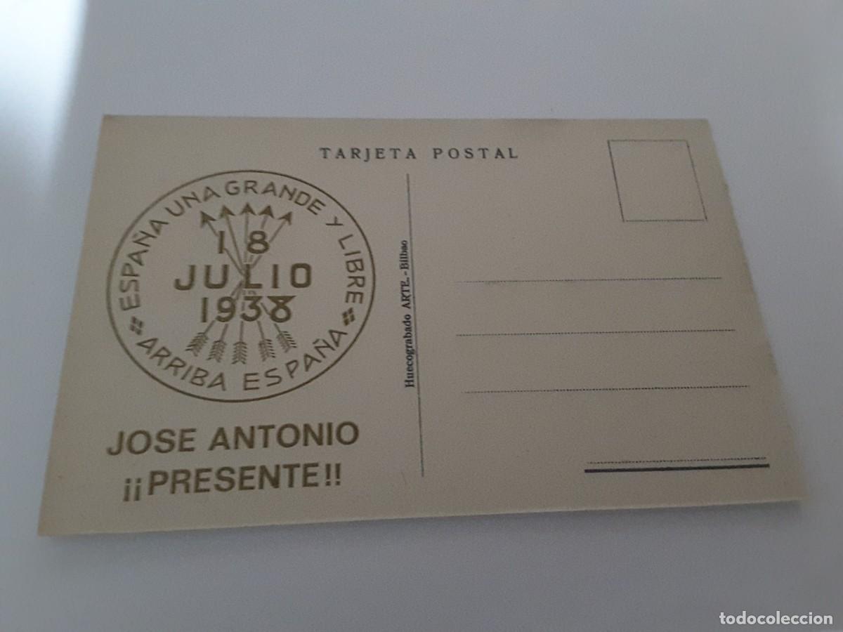 Militaria: Postal Jose Antonio - Foto 2