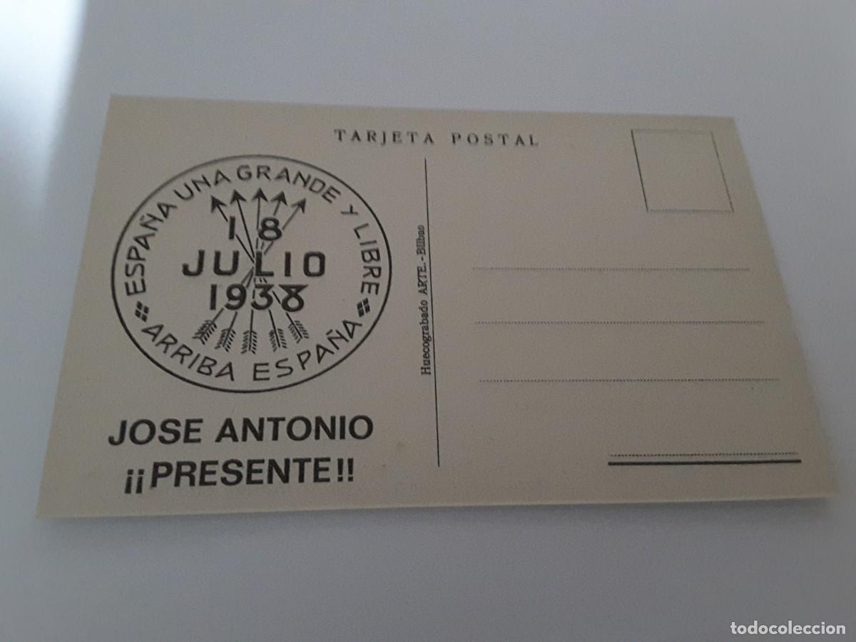 Militaria: Postal Jose Antonio - Foto 2
