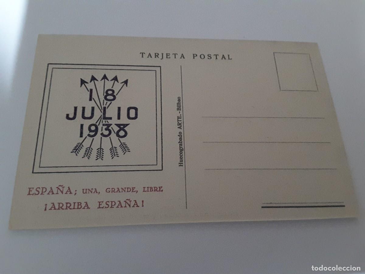 Militaria: Postal Jose Antonio - Foto 2