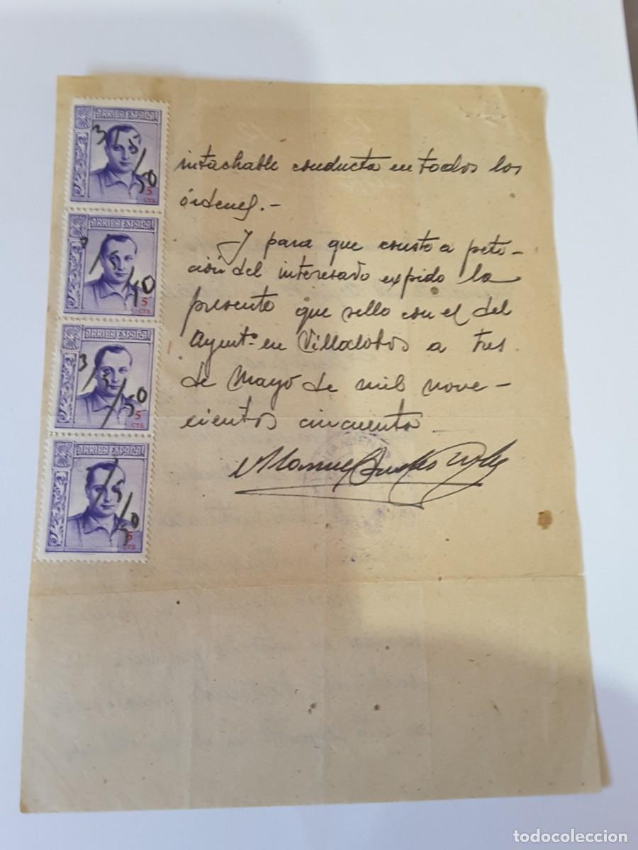 Militaria: Documento Falange - Foto 2
