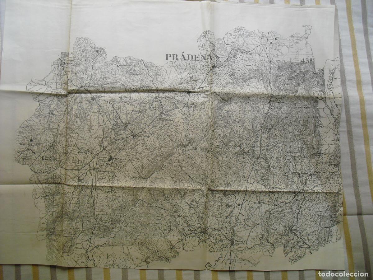 Militaria: GUERRA CIVIL MAPA DE PR&Aacute;DENA EJ&Eacute;RCITO NACIONAL 1:50000 EDICI&Oacute;N NO NORMALIZADA