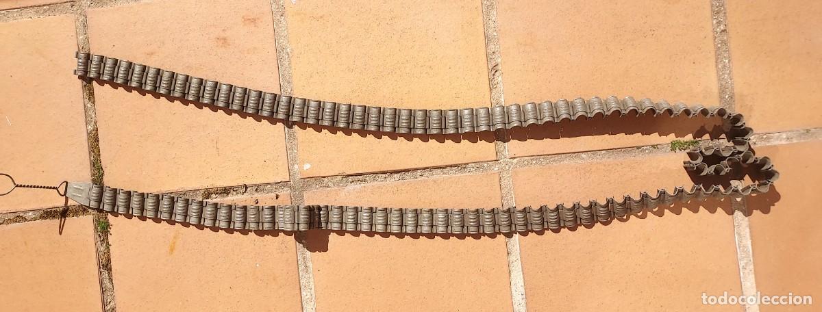 Militaria: Cinta de ametralladora guerra civil. OBJETO TOTALMENTE INERTE