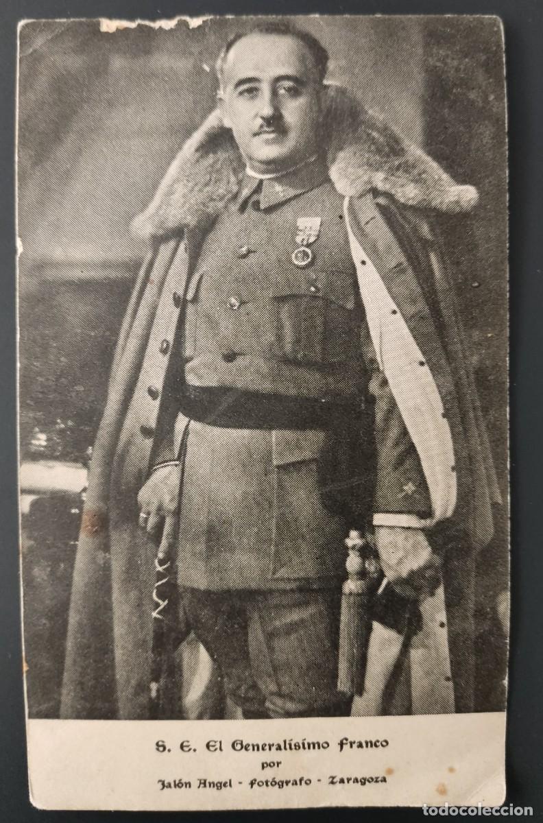 Military Antiques: Tarjeta loteria sorteo de navidad franco Zaragoza original a&ntilde;o 1939 guerra civil