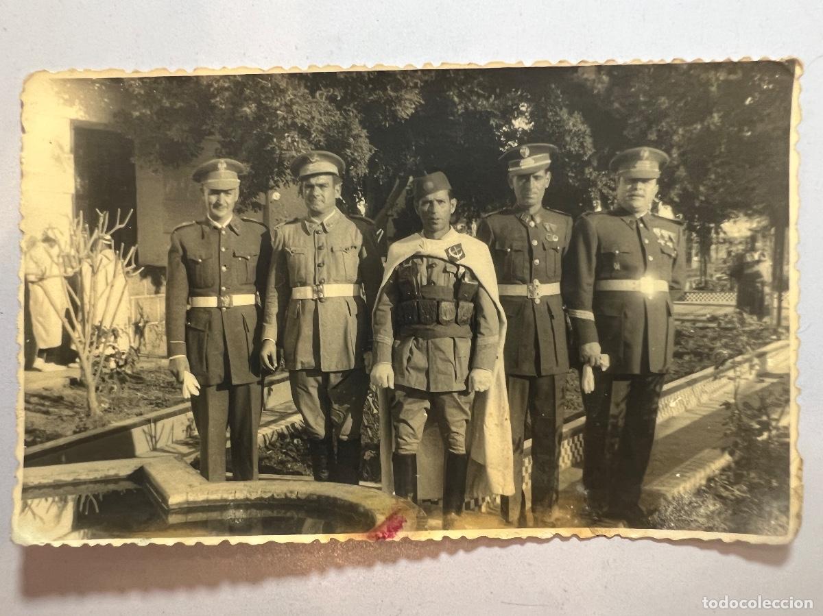 Military Antiques: POSTAL FOTOGRAFICA. SOLDADOS REGULARES MELILLA. FOTO GARCIA 1956