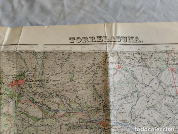 Militaria: MAPA DE TORRELAGUNA - Foto 2