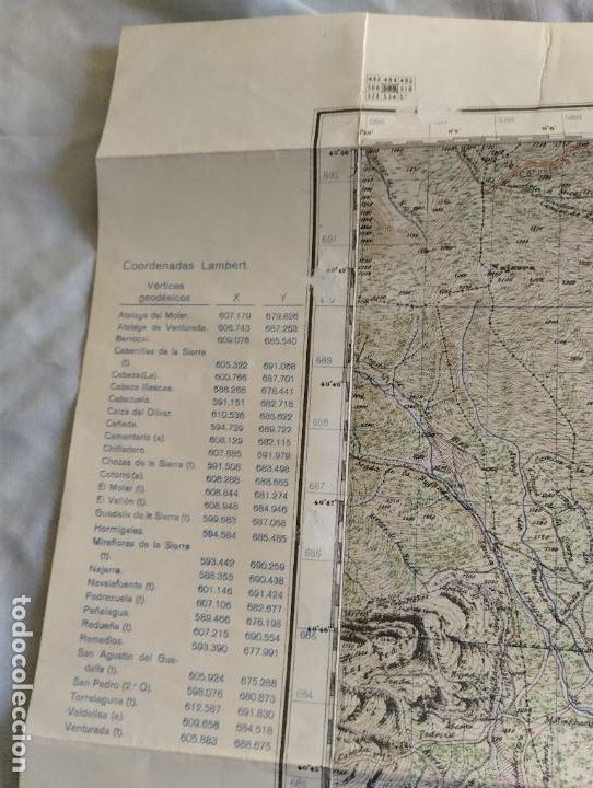 Militaria: MAPA DE TORRELAGUNA - Foto 3