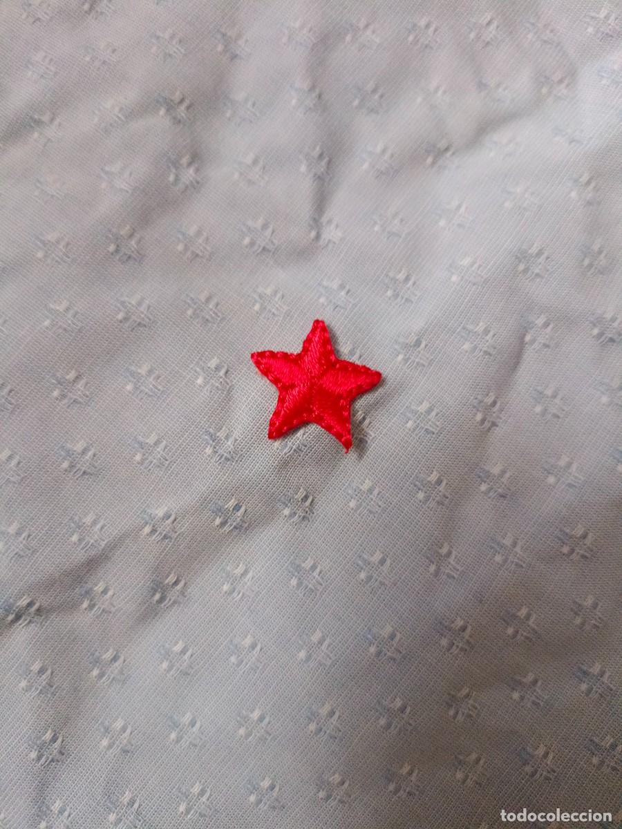Militaria: Estrella roja de cinco puntas bordada - Foto 3