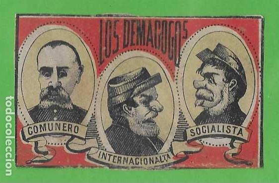 Militaria: VI&Ntilde;ETAS.- POLITICAS-SATIRICAS- DE PRINCIPIOS DE SIGLO.- VER FOTO