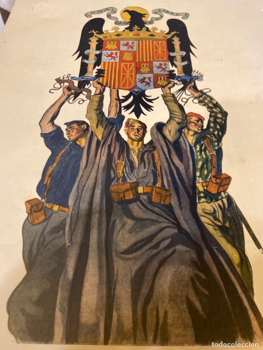 Militaria: Cartel de S&aacute;enz de Tejada - Foto 1