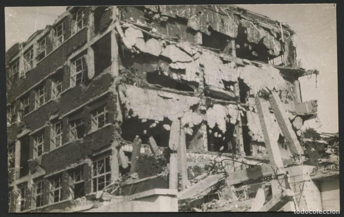 Militaria: POSGUERRA, TARJETA POSTAL FOTOGR&Aacute;FICA, CIUDAD UNIVERSITARIA, DORSO: FOTO ESPINAR