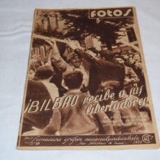 Militaria: FOTOS, REVISTA, PERIÓDICO / AÑO II - NÚM. 68 - 18 JUNIO 1938 - GUERRA CIVIL, ZONA NACIONAL ¡MIRA!
