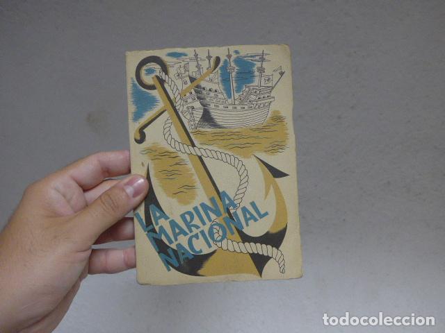 Militaria: Antiguo libro de 1938: La marina nacional. Guerra civil.