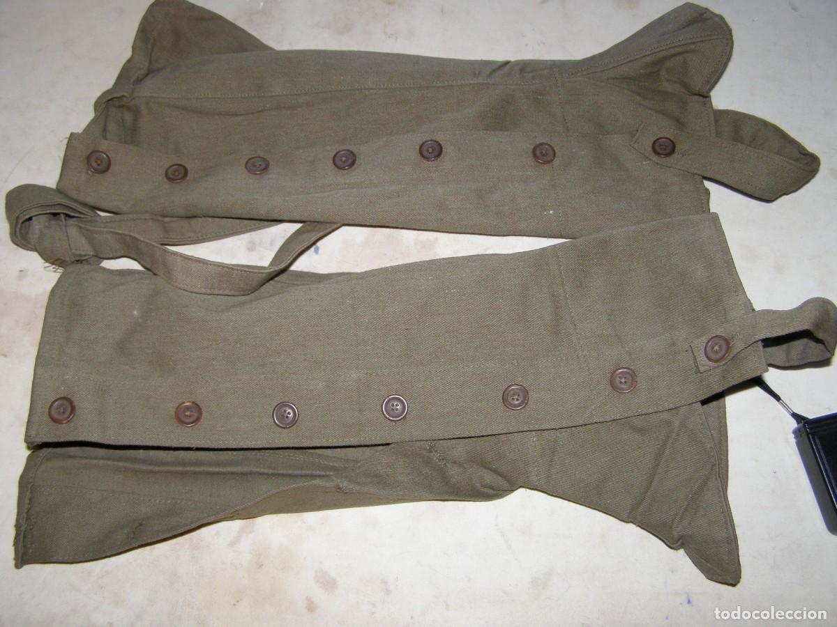 Militaria: Polainas de tela, Guerra Civil Espa&ntilde;ola.