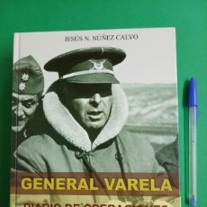 Militaria: ANTIGUO LIBRO GENERAL VARELA. DIARIO DE OPERACIONES 1936 - 1939. GUERRA CIVIL ESPAÑOLA.