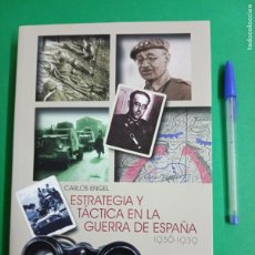 Militaria: ANTIGUO LIBRO ESTRATEGIA Y TÁCTICA EN LA GUERRA DE ESPAÑA 1936-1939. GUERRA CIVIL.