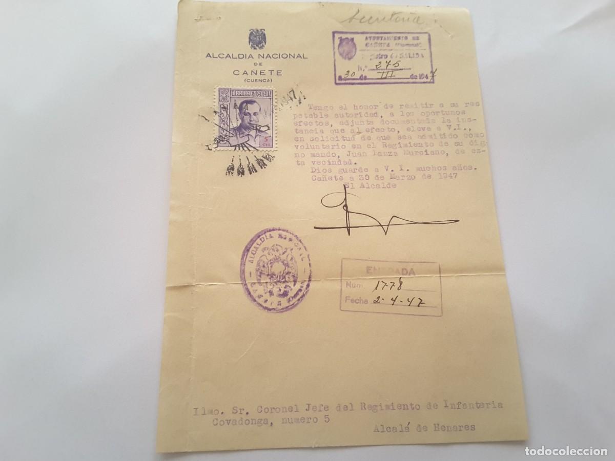 Militaria: Documento guerra civil Espa&ntilde;a