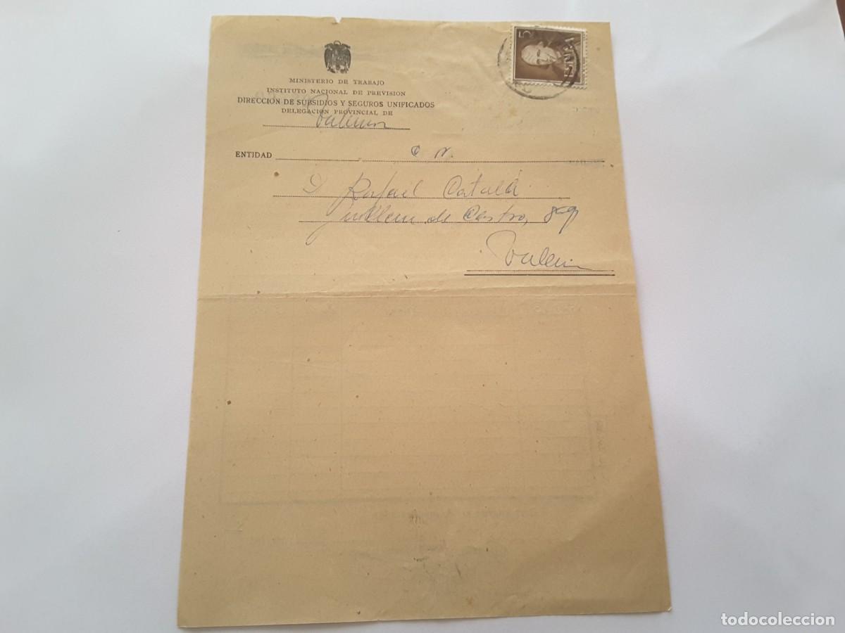 Militaria: Documento militar Espa&ntilde;a - Foto 2