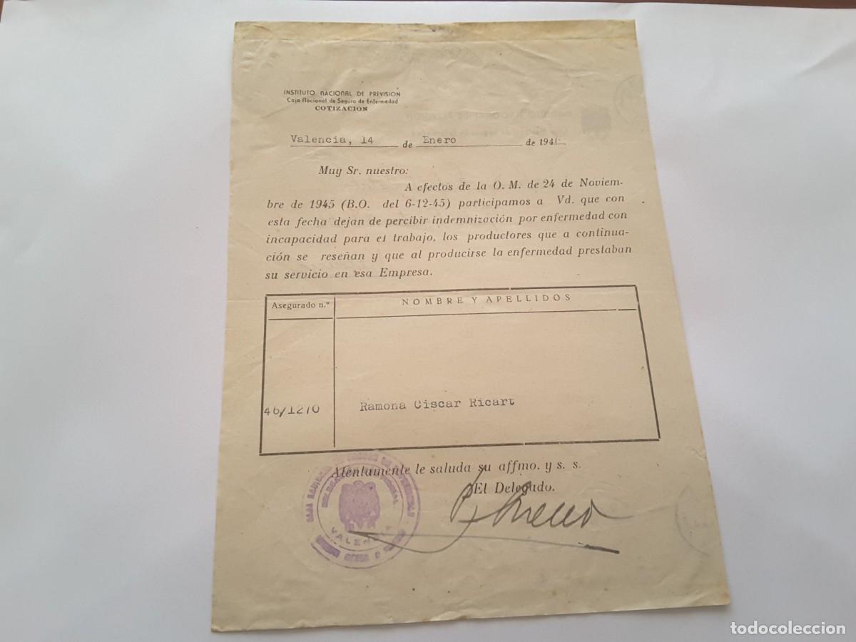 Militaria: Documento militar Espa&ntilde;a - Foto 1