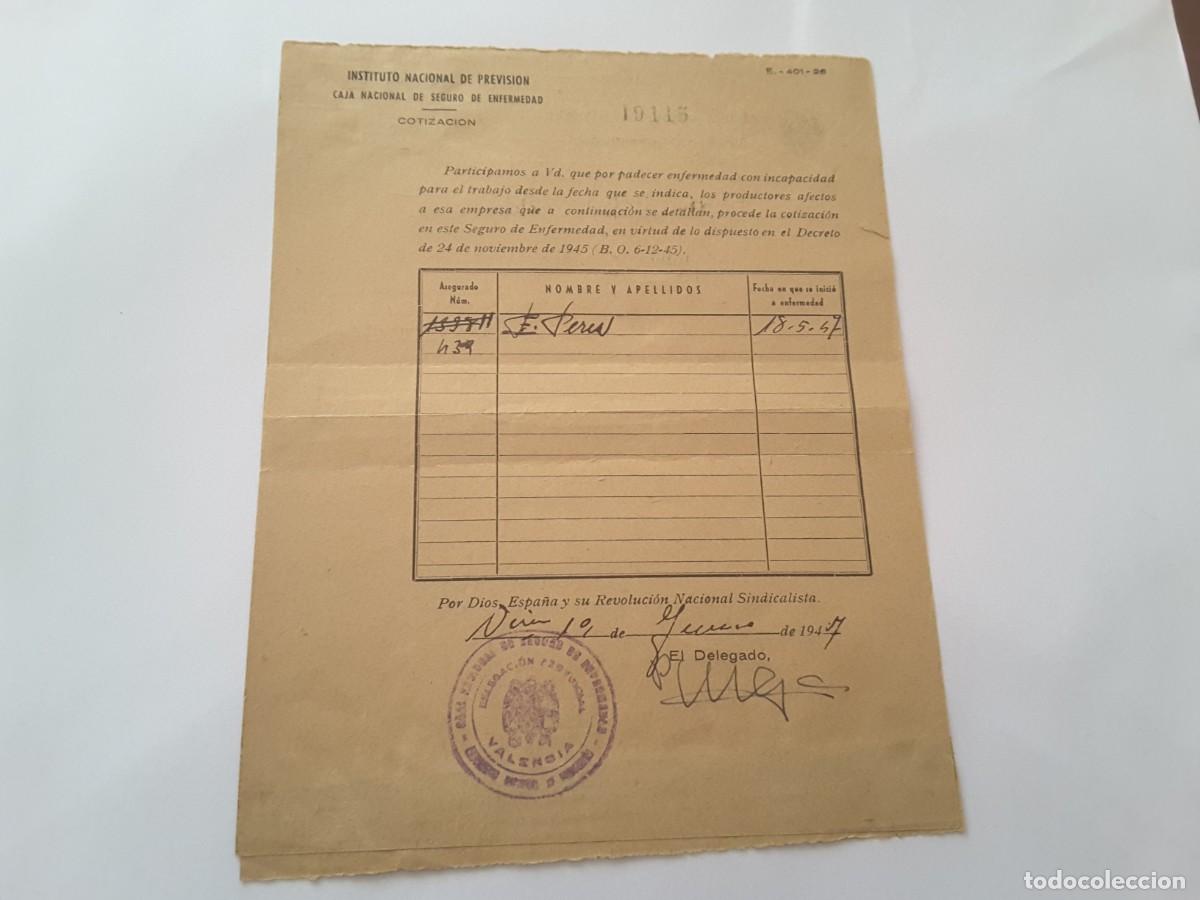 Militaria: Documento militar Espa&ntilde;a - Foto 1