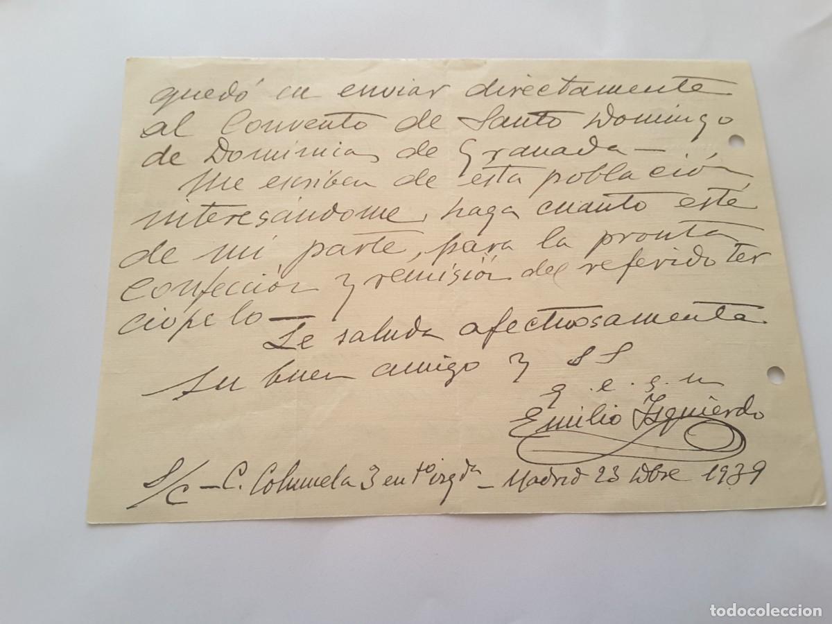Militaria: Documento militar Espa&ntilde;a - Foto 2