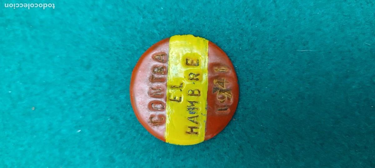 Military Antiques: Rara chapa falange campa&ntilde;a contra el hambre 1941