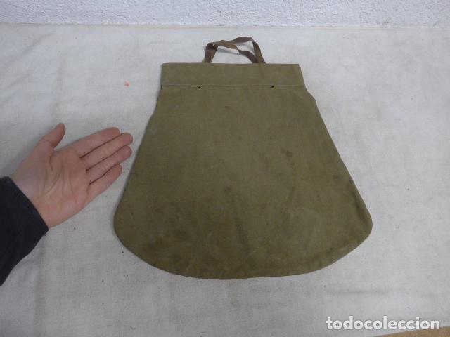 Militaria: Antigua bolsa militar a identificar, racionera de caballeria ? Alfonso XIII o Guerra civil