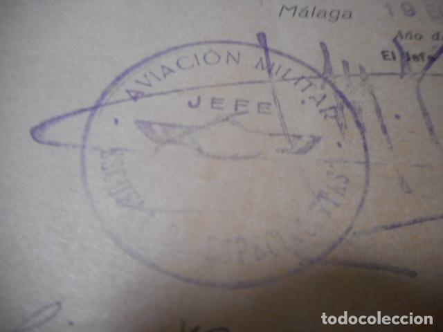 Militaria: documento malaga 1940 - Foto 5