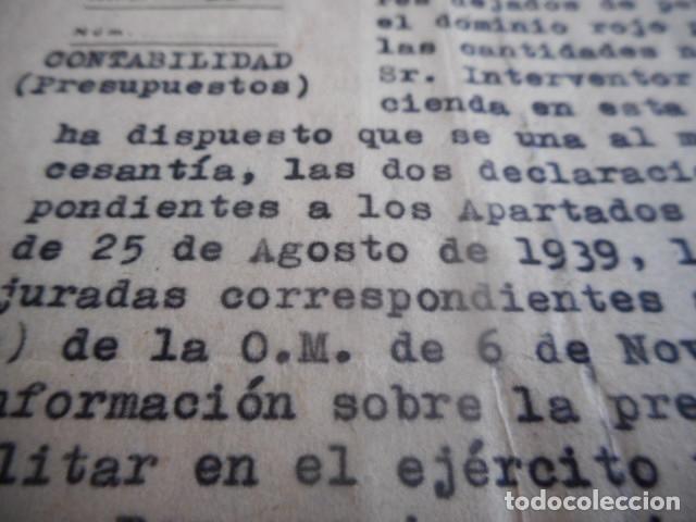 Militaria: interesante documento de 1939-1941 - Foto 2