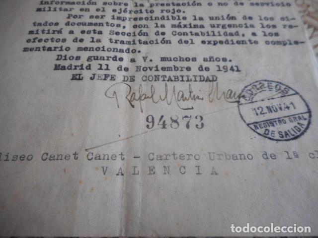 Militaria: interesante documento de 1939-1941 - Foto 3