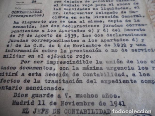 Militaria: interesante documento de 1939-1941 - Foto 4