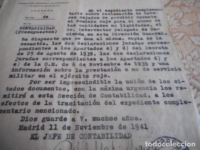 Militaria: interesante documento de 1939-1941 - Foto 5