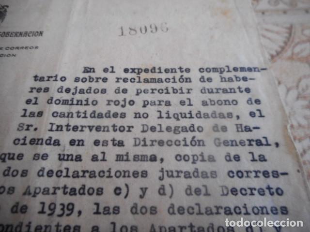 Militaria: interesante documento de 1939-1941 - Foto 6