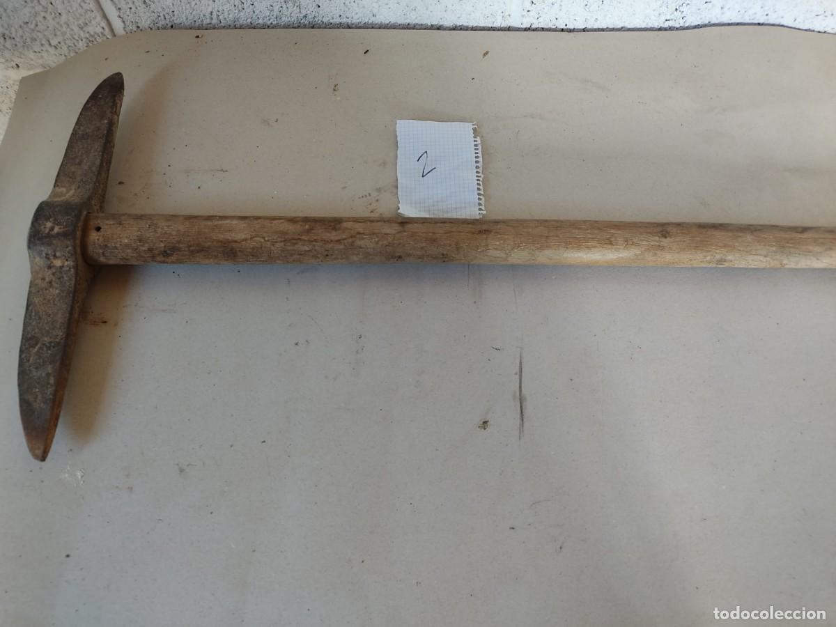 Militaria: PICO DE TRINCHERA CON MANGO 2 GUERRA CIVIL