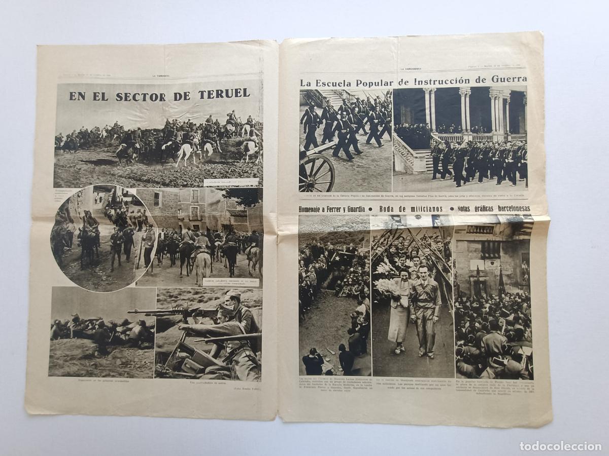 Militaria: EN EL SECTOR DE TERUEL LA VANGUARDIA OCTUBRE 1936