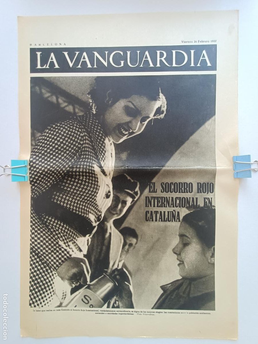 Militaria: LA VANGUARDIA FEBRERO 1937