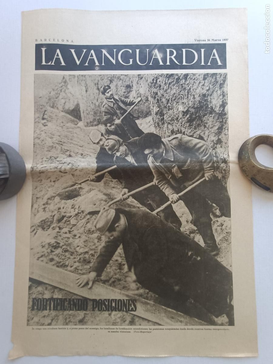 Militaria: LA VANGUARDIA MARZO 1937