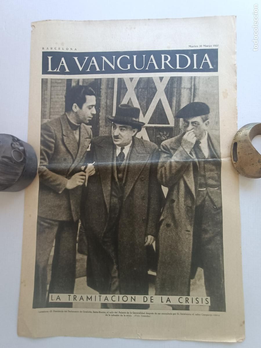 Militaria: LA VANGUARDIA MARZO 1937