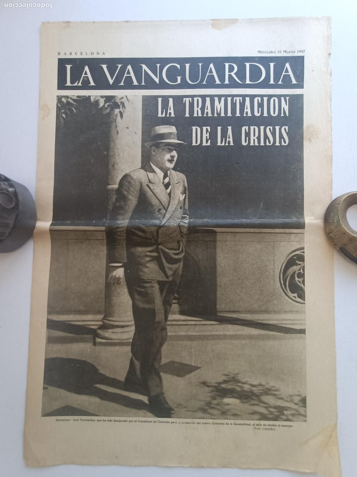 Militaria: LA VANGUARDIA MARZO 1937
