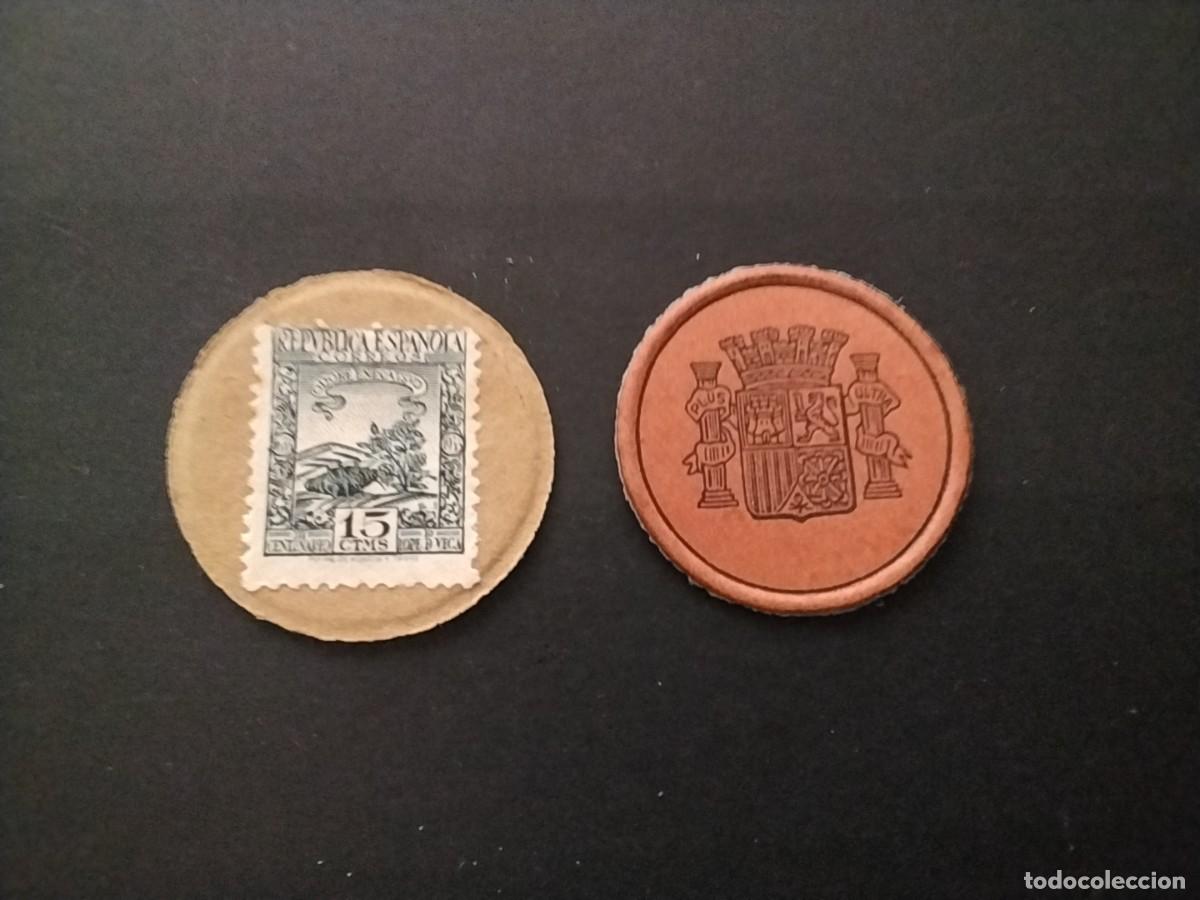 Militaria: Sello moneda Rep&uacute;blica - Foto 1
