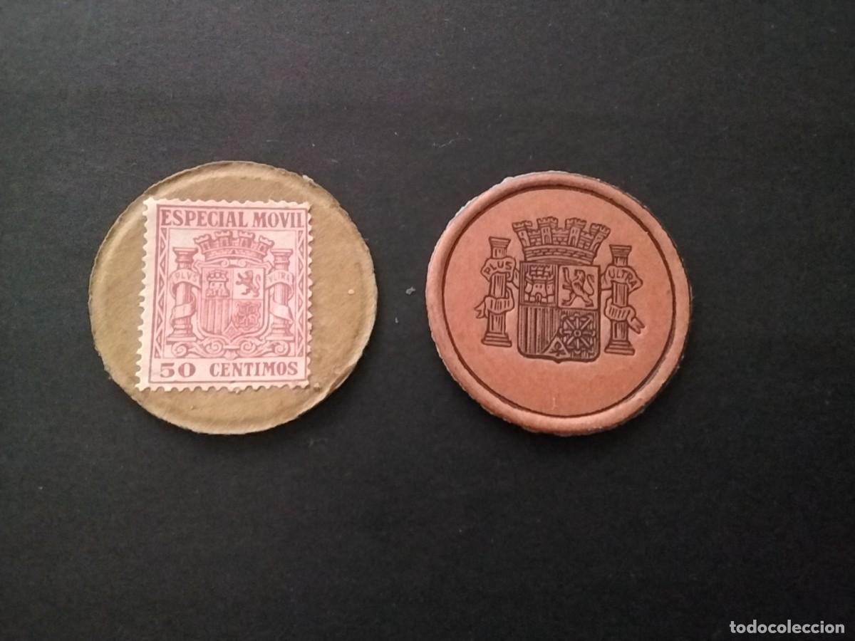 Militaria: Sello moneda Rep&uacute;blica - Foto 1