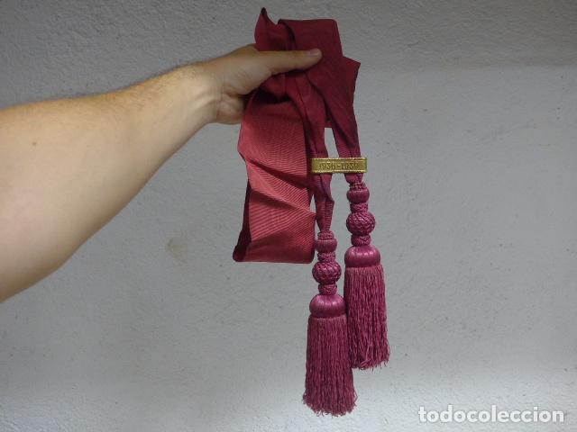 Militaria: Antigua banda cordon de la victoria para altos oficiales o generales de la guerra civil, original.