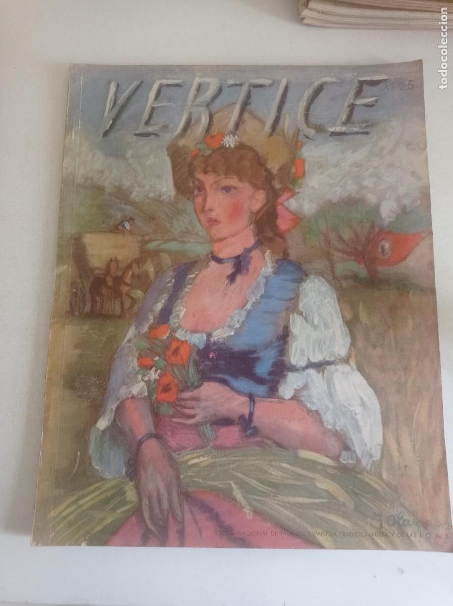 Militaria: Antigua revista de la Falange espa&ntilde;ola V&eacute;rtice N 25