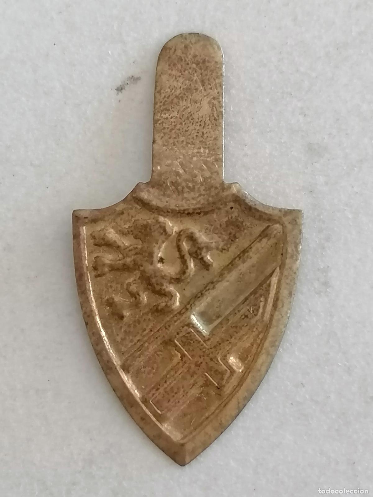 Militaria: EMBLEMA AUXILIO SOCIAL METALICO, CUERPO DE EJERCITO DE ARAGON