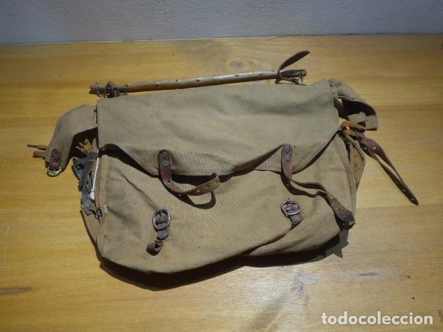 Macuto antiguo macuto o mochila original de guerra civ - Compra venta en ...