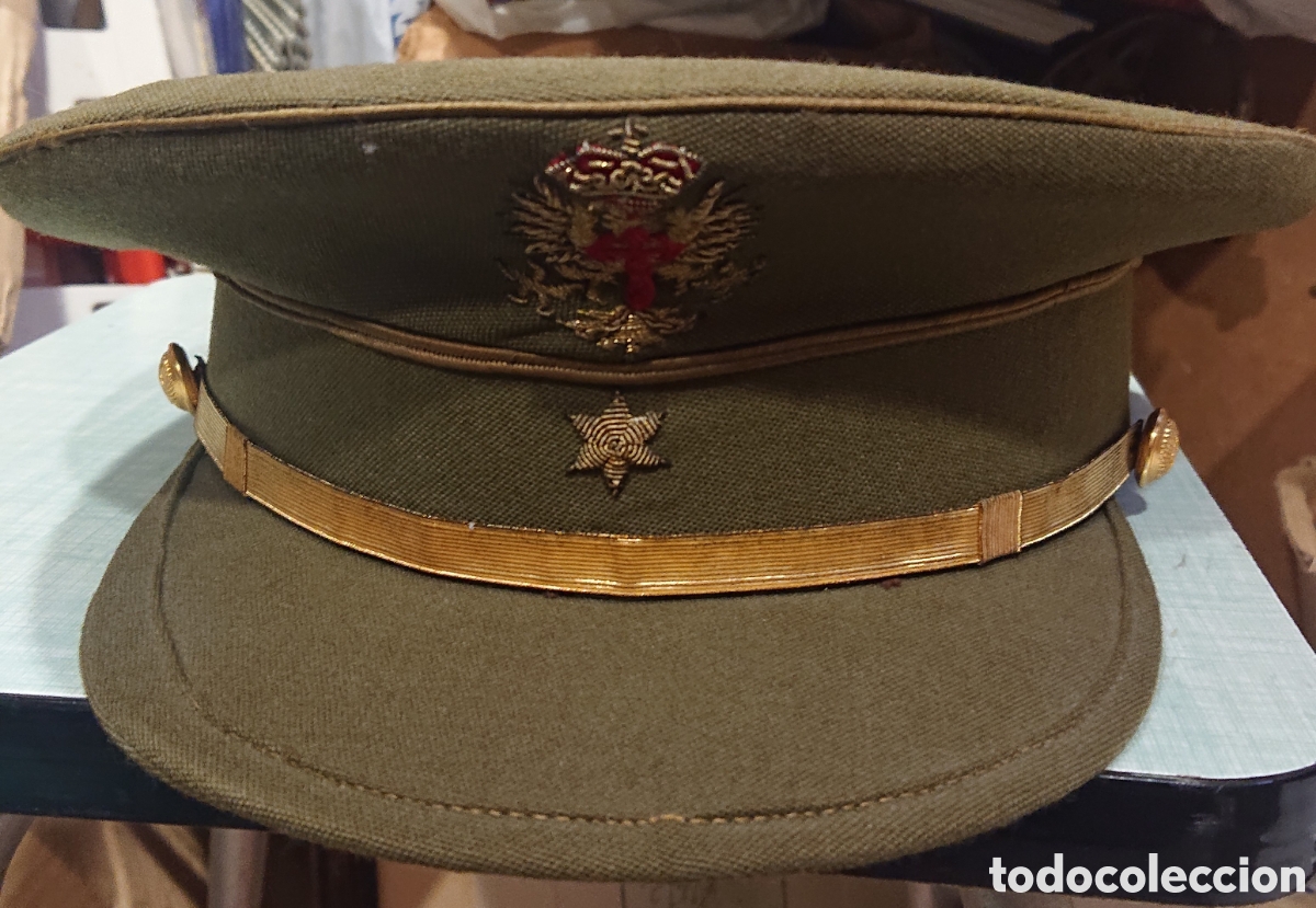 Militaria: Gorra antigua ej&eacute;rcito de tierra alf&eacute;rez, original, ved fotos