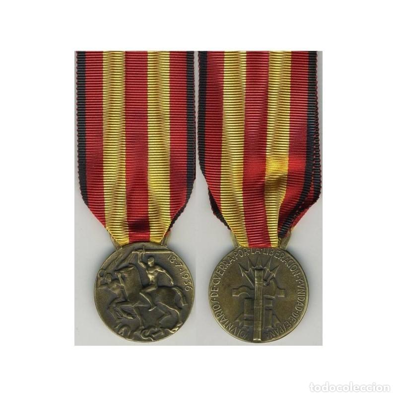 Militaria: MEDALLA VOLUNTARIO DE GUERRA