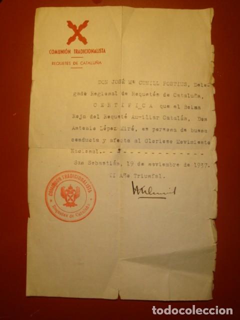 Militaria: REQUETES COMUNION TRADICIONALISTA - Foto 1