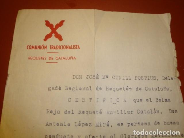 Militaria: REQUETES COMUNION TRADICIONALISTA - Foto 3