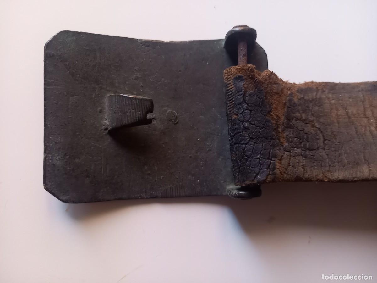 Militaria: CINTUR&Oacute;N CE&Ntilde;IDOR EJ&Eacute;RCITO REPUBLICANO - RARO - Foto 3