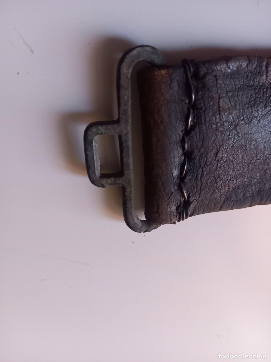 Militaria: CINTUR&Oacute;N CE&Ntilde;IDOR EJ&Eacute;RCITO REPUBLICANO - RARO - Foto 7